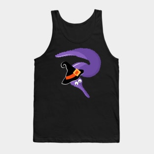 Halloween Worm on a string. Consciousness is an Illusion It's Worm Time Babey! Tank Top